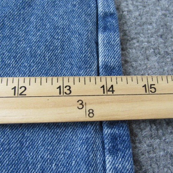 Vintage Levis 560 Jeans Mens 38x32 Loose Fit Black Batwing Made USA 90s Waist 36 - Picture 9 of 11